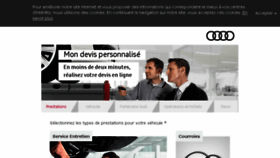 What Mon-devis-en-ligne.audi-entretien.fr website looked like in 2018 (5 years ago)