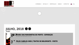 What Marionetasdoporto.pt website looked like in 2018 (5 years ago)