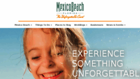 What Mexicobeach.com website looked like in 2018 (5 years ago)