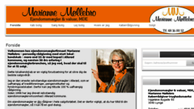 What Moellebro.dk website looked like in 2018 (5 years ago)
