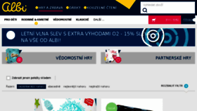 What Modernihry.cz website looked like in 2018 (5 years ago)