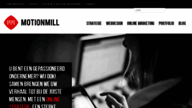 What Motionmill.com website looked like in 2018 (5 years ago)