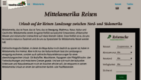 What Mittelamerika-reisen.de website looked like in 2018 (5 years ago)