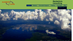 What Marketaxisconsulting.com website looked like in 2018 (7 years ago)