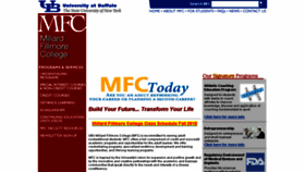 What Millardfillmorecollege.com website looked like in 2018 (5 years ago)