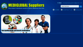 What Mediglobalsuppliers.com website looked like in 2018 (5 years ago)