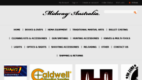 What Midway-australia.com.au website looked like in 2018 (5 years ago)