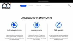 What Maastrichtinstruments.com website looked like in 2018 (5 years ago)