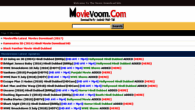 What Movievilla.in website looked like in 2018 (5 years ago)