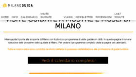 What Milanoguida.com website looked like in 2018 (5 years ago)