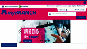 What Mybranch.middys.com.au website looked like in 2018 (5 years ago)