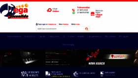 What Megadisconildo.com.br website looked like in 2018 (5 years ago)