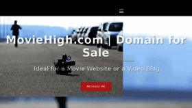 What Moviehigh.com website looked like in 2018 (5 years ago)