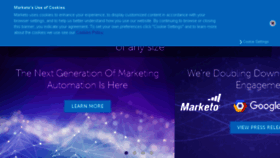 What Marketo.tv website looked like in 2018 (5 years ago)