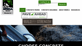 What Marylandconcrete.com website looked like in 2018 (5 years ago)