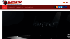 What Mayortec.com website looked like in 2018 (5 years ago)