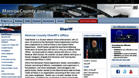 What Monroecountysheriff.info website looked like in 2018 (5 years ago)