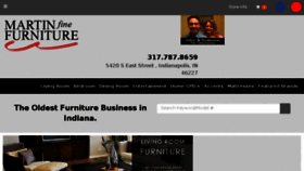 What Martinfinefurnitureonline.com website looked like in 2018 (5 years ago)