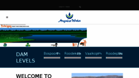 What Magalieswater.co.za website looked like in 2018 (7 years ago)