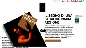 What Madeintuscany.it website looked like in 2018 (5 years ago)