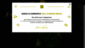 What Mygodo.com website looked like in 2018 (7 years ago)