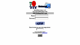 What Mail.dxn2u.com website looked like in 2018 (5 years ago)