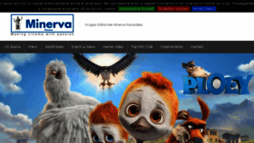 What Minervapictures.com website looked like in 2018 (5 years ago)