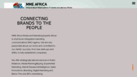 What Mmeafrica.com website looked like in 2018 (5 years ago)