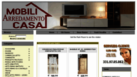 What Mobiliarredamentocasa.it website looked like in 2018 (5 years ago)
