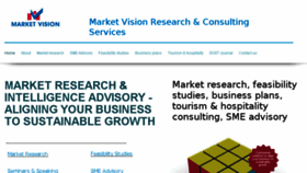 What Market-vision.com website looked like in 2018 (5 years ago)