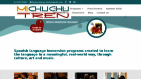 What Michuchutren.com website looked like in 2018 (5 years ago)