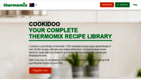 What My-thermomix.com.au website looked like in 2018 (5 years ago)