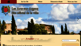 What Mairie-les-arcs-sur-argens.fr website looked like in 2018 (5 years ago)