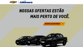 What Metronorte.com.br website looked like in 2018 (5 years ago)