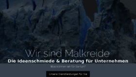 What Malkreide.com website looked like in 2018 (7 years ago)