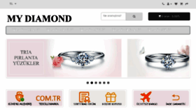 What Mydiamond.com.tr website looked like in 2018 (5 years ago)
