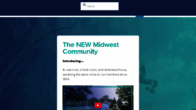 What Midwestcommunity.org website looked like in 2018 (5 years ago)