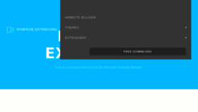 What Mobiriseextensions.com website looked like in 2018 (5 years ago)
