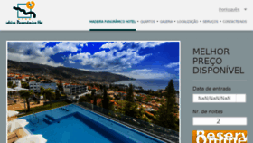 What Madeira-panoramico.com website looked like in 2018 (5 years ago)