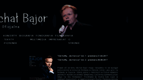What Michalbajor.pl website looked like in 2018 (5 years ago)