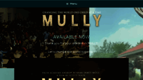 What Mullymovie.com website looked like in 2018 (5 years ago)