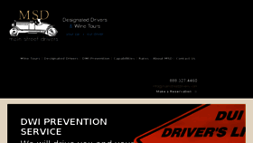 What Mainstreetdrivers.com website looked like in 2018 (5 years ago)
