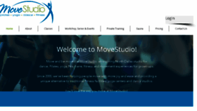 What Movestudio.com website looked like in 2018 (5 years ago)