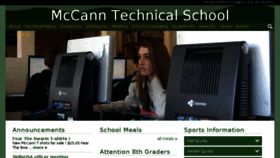 What Mccanntech.org website looked like in 2018 (5 years ago)