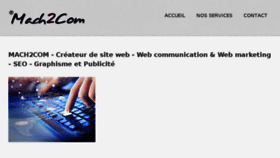 What Mach2com.net website looked like in 2018 (5 years ago)