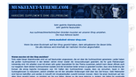 What Muskelnet-xtreme.com website looked like in 2018 (5 years ago)