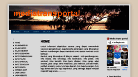 What Mediatransportal.com website looked like in 2018 (5 years ago)