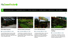 What Mygreenfinder.blogspot.my website looked like in 2018 (5 years ago)