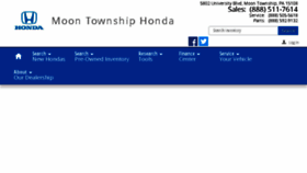 What Moonhonda.com website looked like in 2018 (5 years ago)
