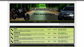 What Motomaniacy.com website looked like in 2018 (5 years ago)
